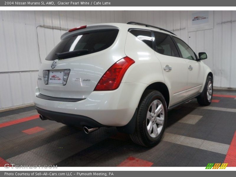 Glacier Pearl White / Cafe Latte 2004 Nissan Murano SL AWD