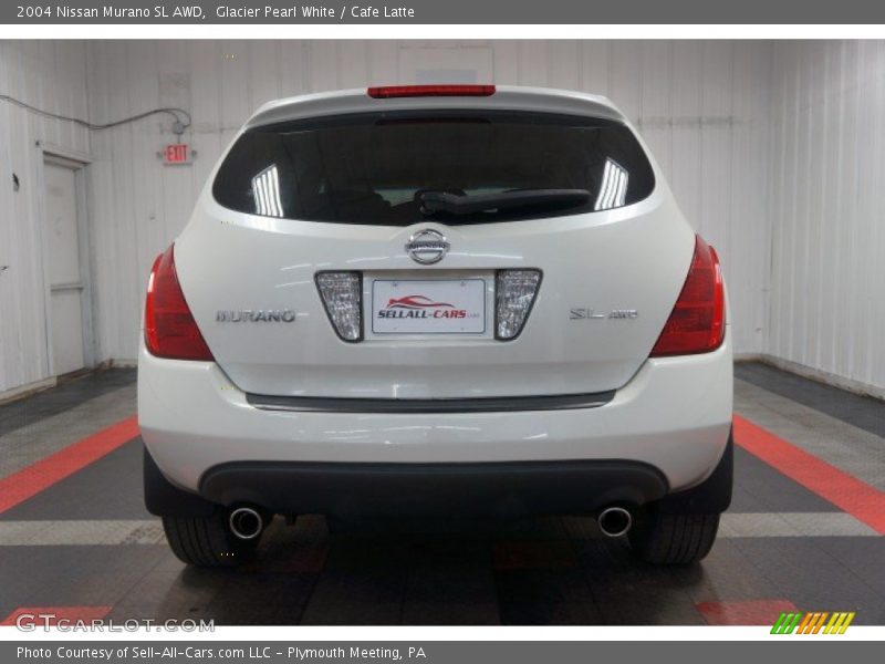 Glacier Pearl White / Cafe Latte 2004 Nissan Murano SL AWD