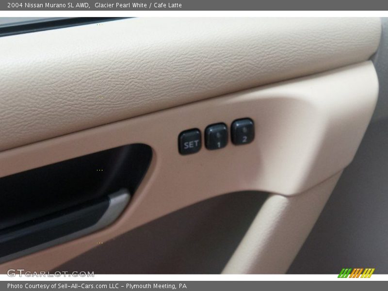 Glacier Pearl White / Cafe Latte 2004 Nissan Murano SL AWD