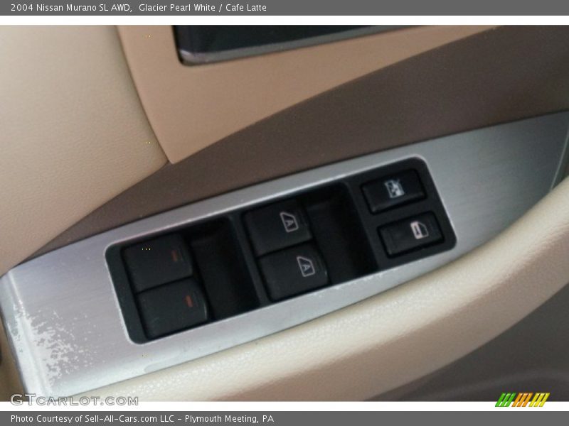 Glacier Pearl White / Cafe Latte 2004 Nissan Murano SL AWD
