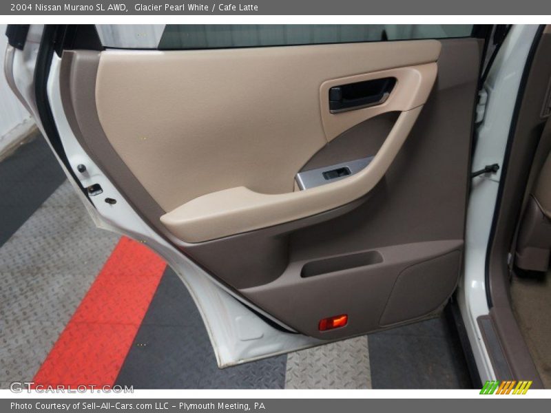 Glacier Pearl White / Cafe Latte 2004 Nissan Murano SL AWD