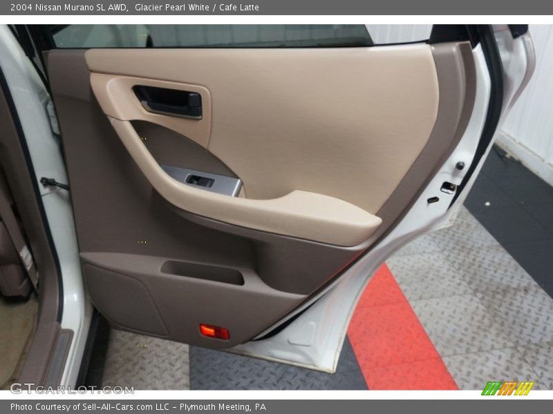 Glacier Pearl White / Cafe Latte 2004 Nissan Murano SL AWD