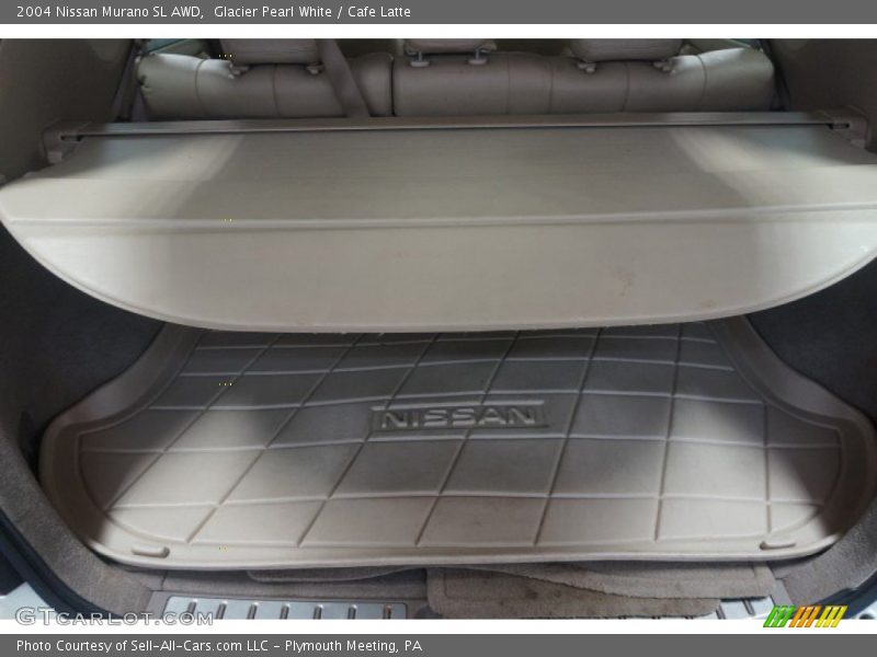 Glacier Pearl White / Cafe Latte 2004 Nissan Murano SL AWD