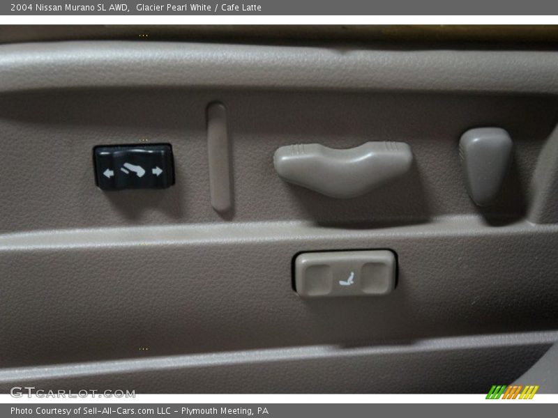 Glacier Pearl White / Cafe Latte 2004 Nissan Murano SL AWD