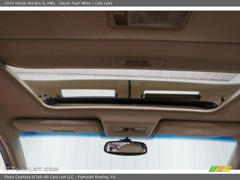 Glacier Pearl White / Cafe Latte 2004 Nissan Murano SL AWD