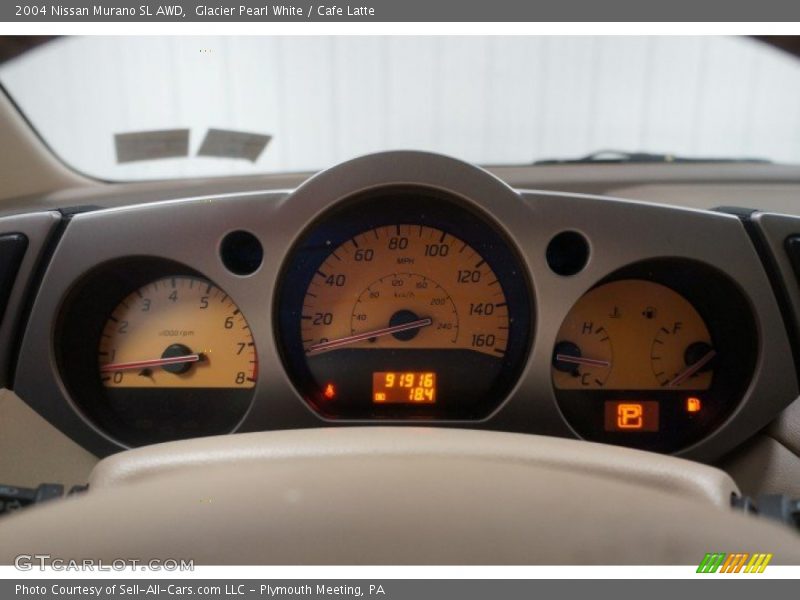 Glacier Pearl White / Cafe Latte 2004 Nissan Murano SL AWD