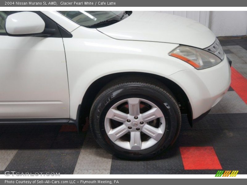 Glacier Pearl White / Cafe Latte 2004 Nissan Murano SL AWD