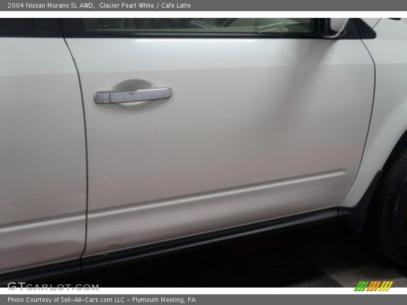 Glacier Pearl White / Cafe Latte 2004 Nissan Murano SL AWD