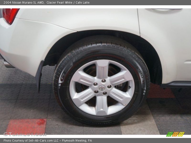 Glacier Pearl White / Cafe Latte 2004 Nissan Murano SL AWD