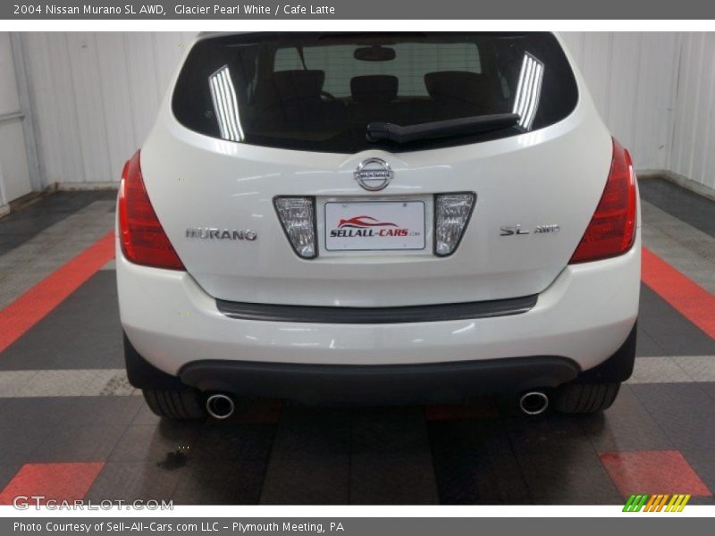 Glacier Pearl White / Cafe Latte 2004 Nissan Murano SL AWD