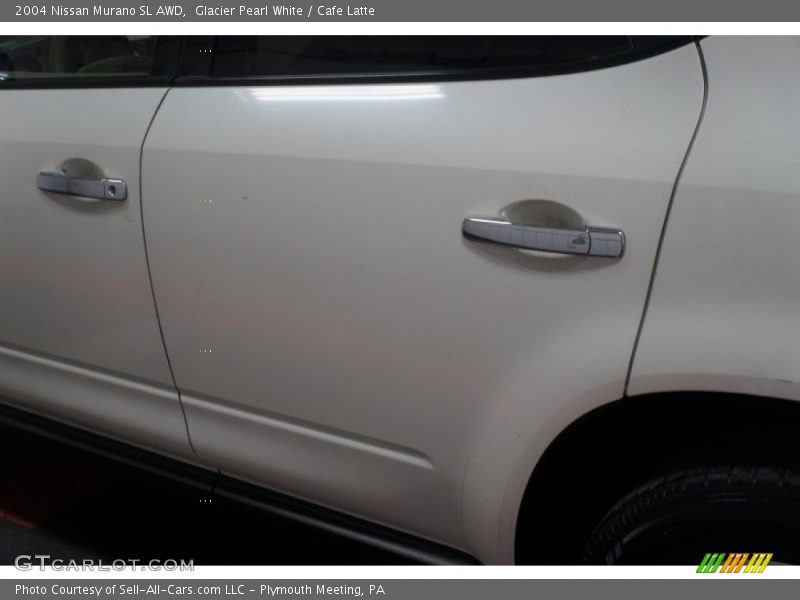 Glacier Pearl White / Cafe Latte 2004 Nissan Murano SL AWD