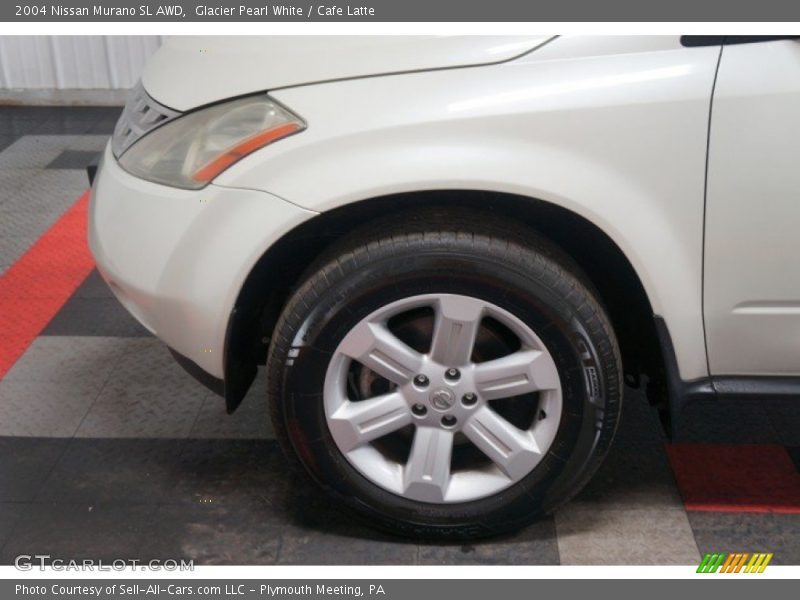 Glacier Pearl White / Cafe Latte 2004 Nissan Murano SL AWD