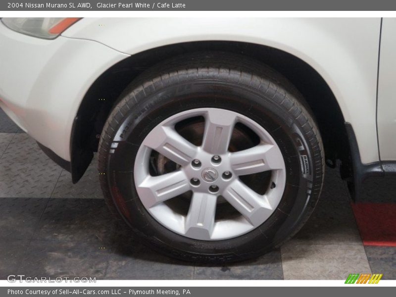 Glacier Pearl White / Cafe Latte 2004 Nissan Murano SL AWD