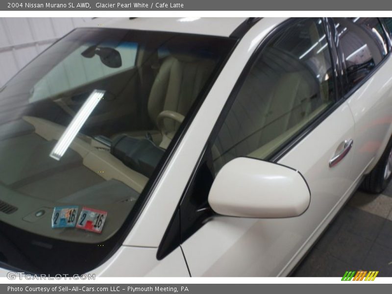 Glacier Pearl White / Cafe Latte 2004 Nissan Murano SL AWD