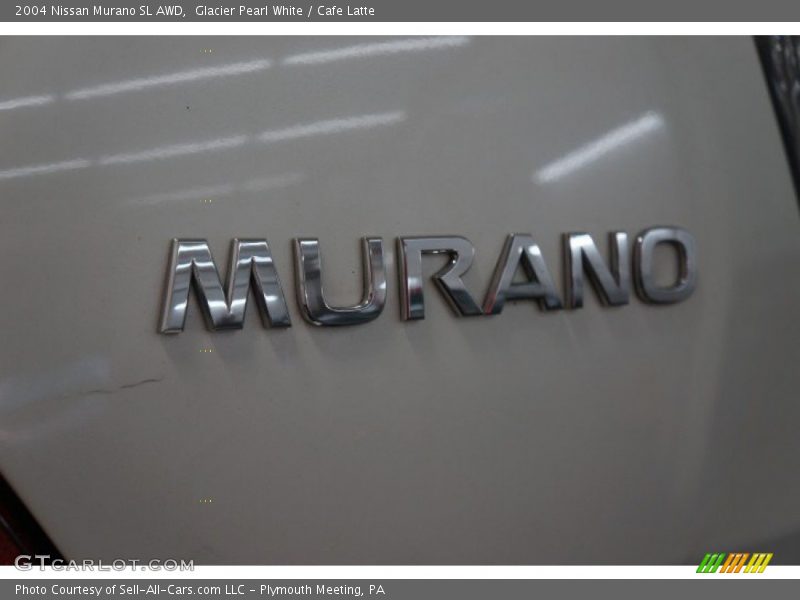 Glacier Pearl White / Cafe Latte 2004 Nissan Murano SL AWD