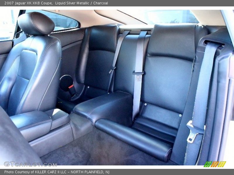Liquid Silver Metallic / Charcoal 2007 Jaguar XK XK8 Coupe