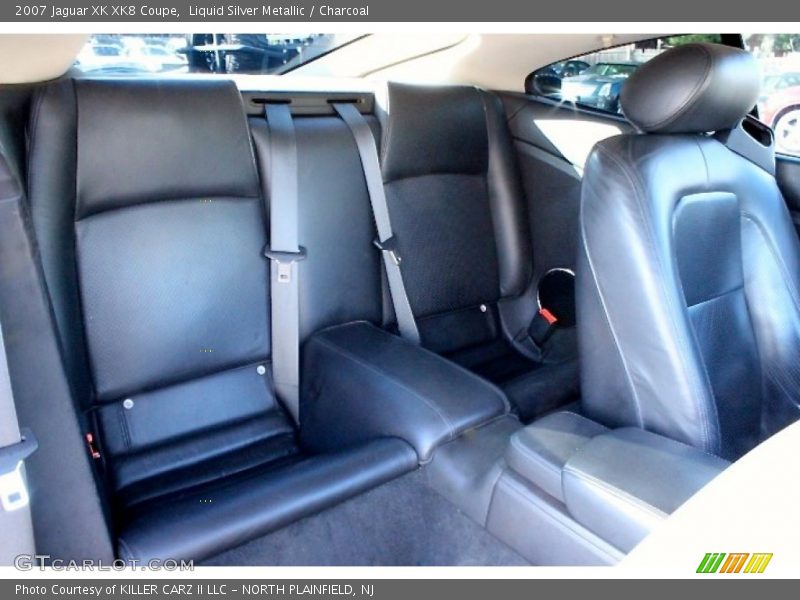 Liquid Silver Metallic / Charcoal 2007 Jaguar XK XK8 Coupe