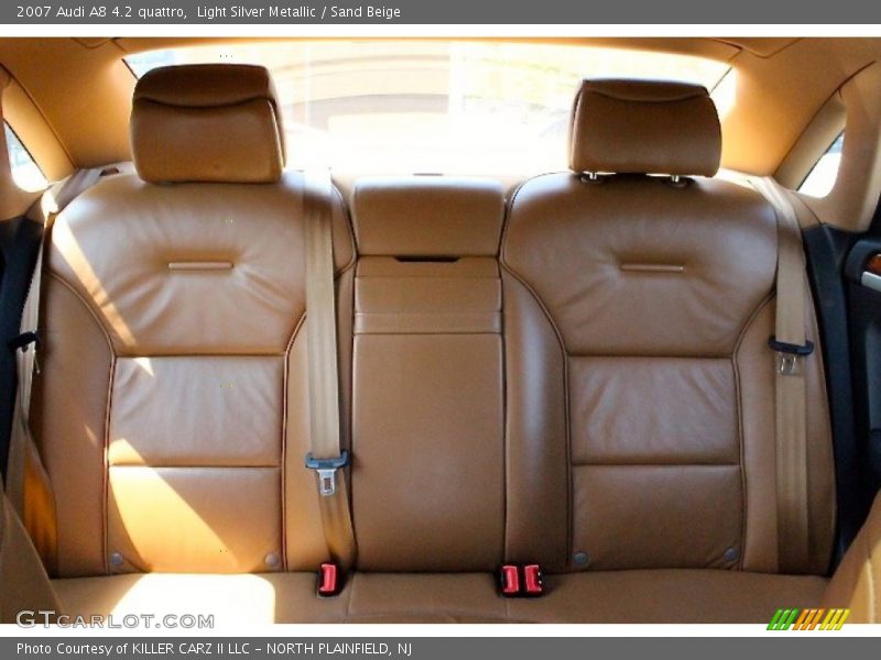 Light Silver Metallic / Sand Beige 2007 Audi A8 4.2 quattro