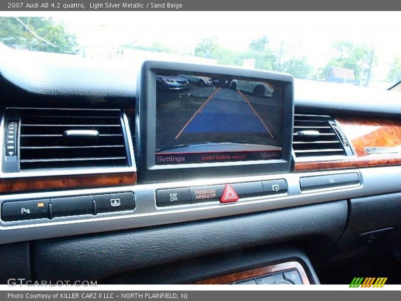 Light Silver Metallic / Sand Beige 2007 Audi A8 4.2 quattro