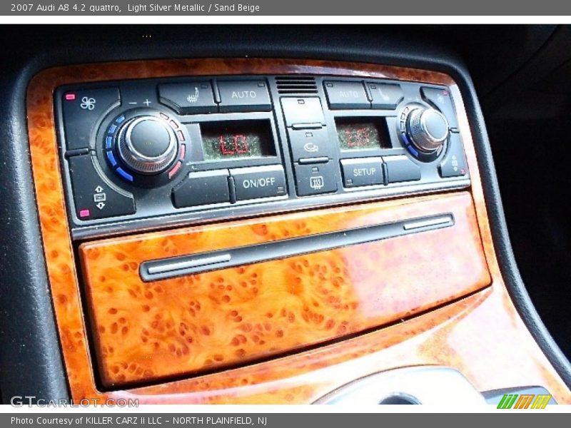 Light Silver Metallic / Sand Beige 2007 Audi A8 4.2 quattro