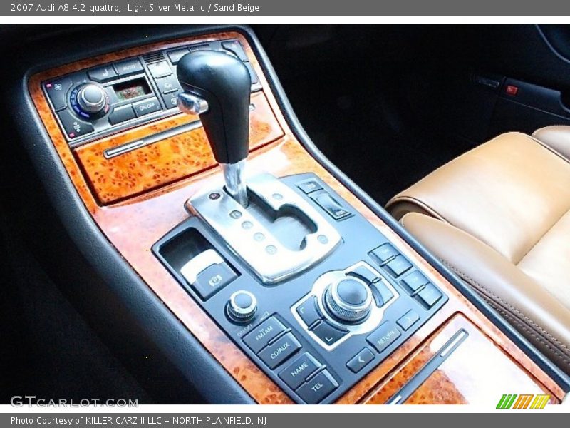 Light Silver Metallic / Sand Beige 2007 Audi A8 4.2 quattro