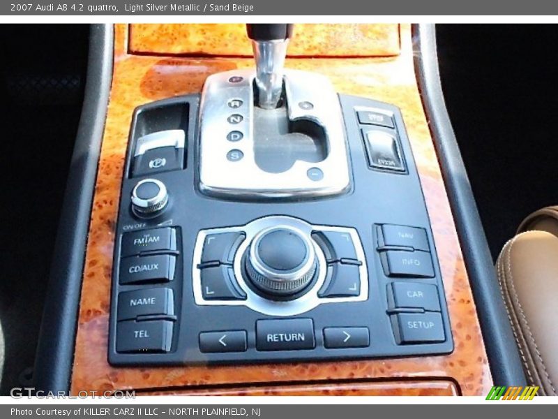 Light Silver Metallic / Sand Beige 2007 Audi A8 4.2 quattro