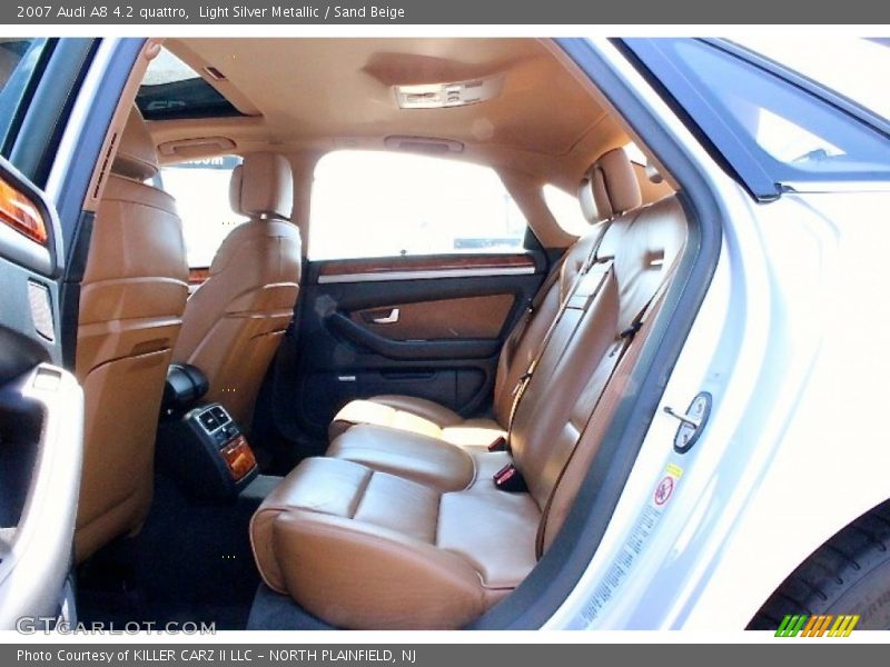 Light Silver Metallic / Sand Beige 2007 Audi A8 4.2 quattro