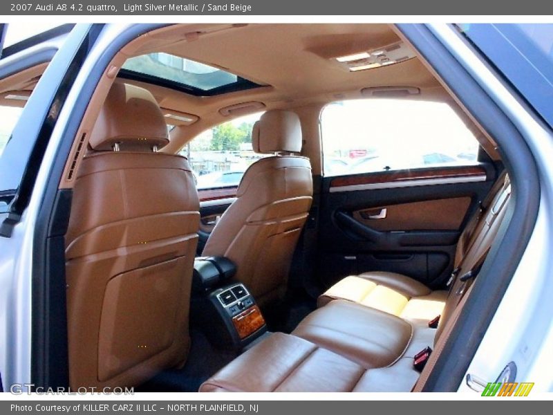 Light Silver Metallic / Sand Beige 2007 Audi A8 4.2 quattro