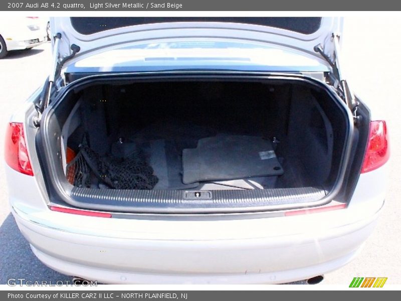 Light Silver Metallic / Sand Beige 2007 Audi A8 4.2 quattro