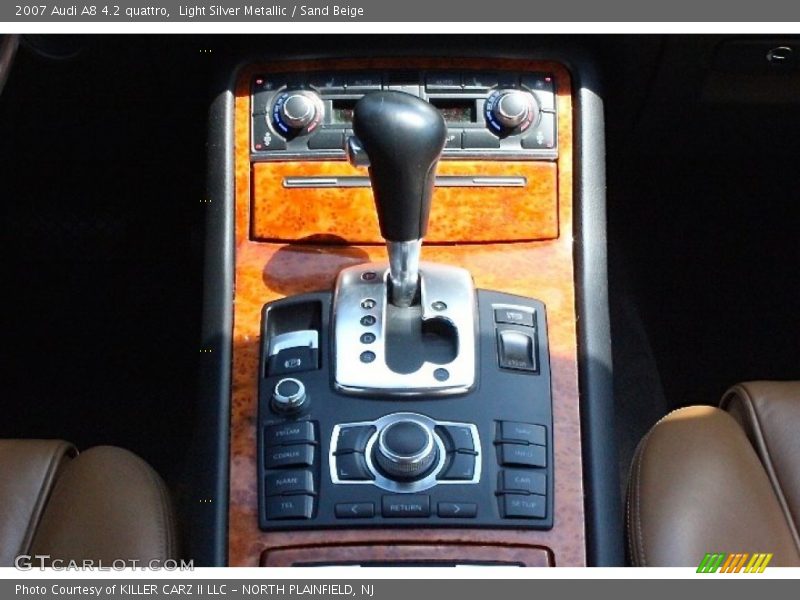 Light Silver Metallic / Sand Beige 2007 Audi A8 4.2 quattro
