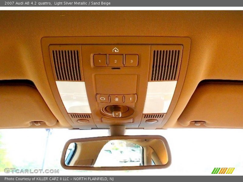 Light Silver Metallic / Sand Beige 2007 Audi A8 4.2 quattro