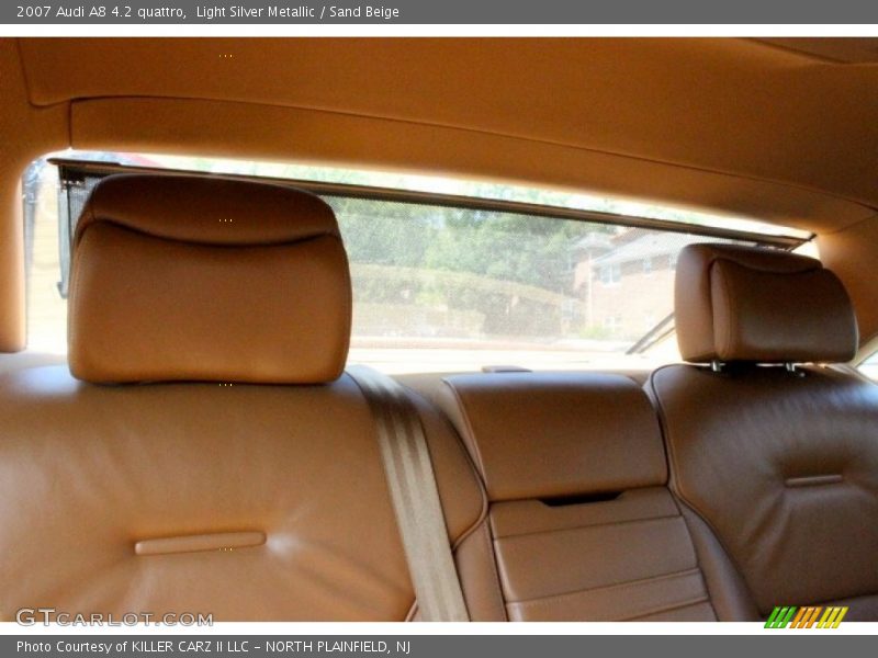 Light Silver Metallic / Sand Beige 2007 Audi A8 4.2 quattro