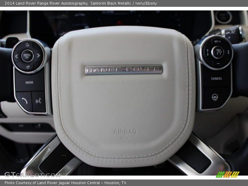 Controls of 2014 Range Rover Autobiography