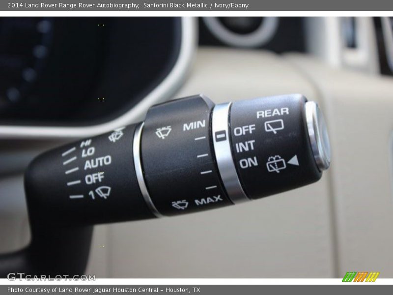Controls of 2014 Range Rover Autobiography