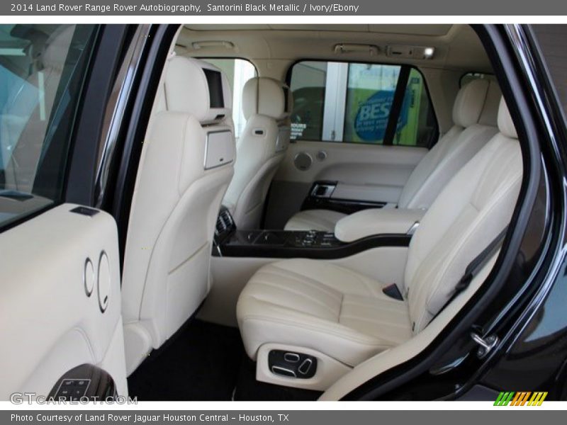 Rear Seat of 2014 Range Rover Autobiography