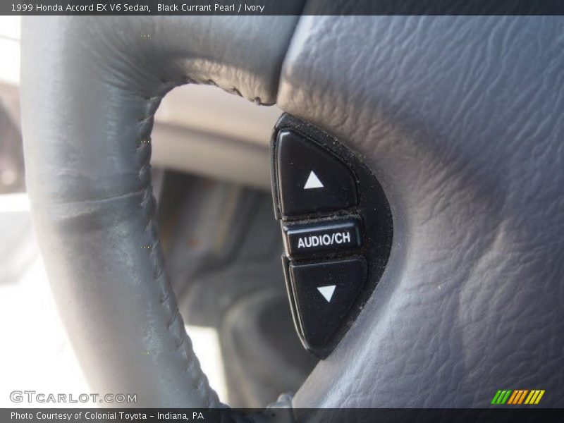 Black Currant Pearl / Ivory 1999 Honda Accord EX V6 Sedan