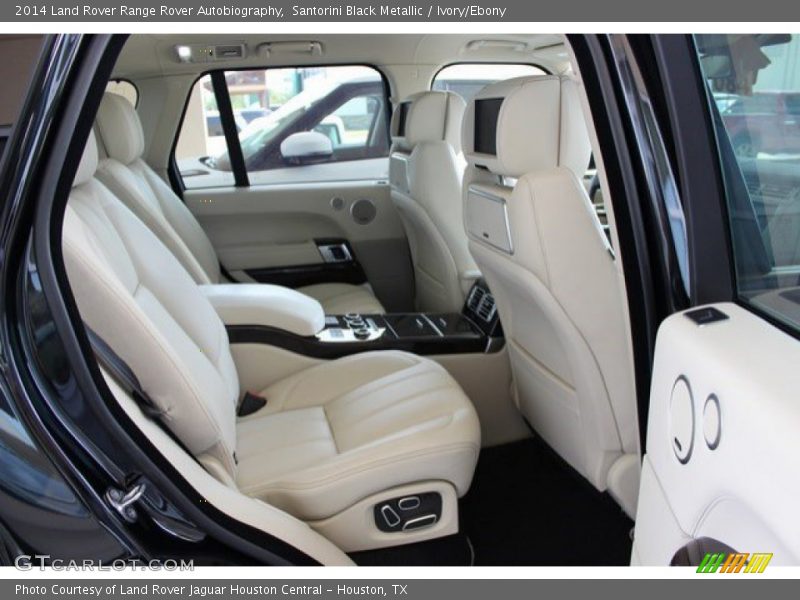 Rear Seat of 2014 Range Rover Autobiography