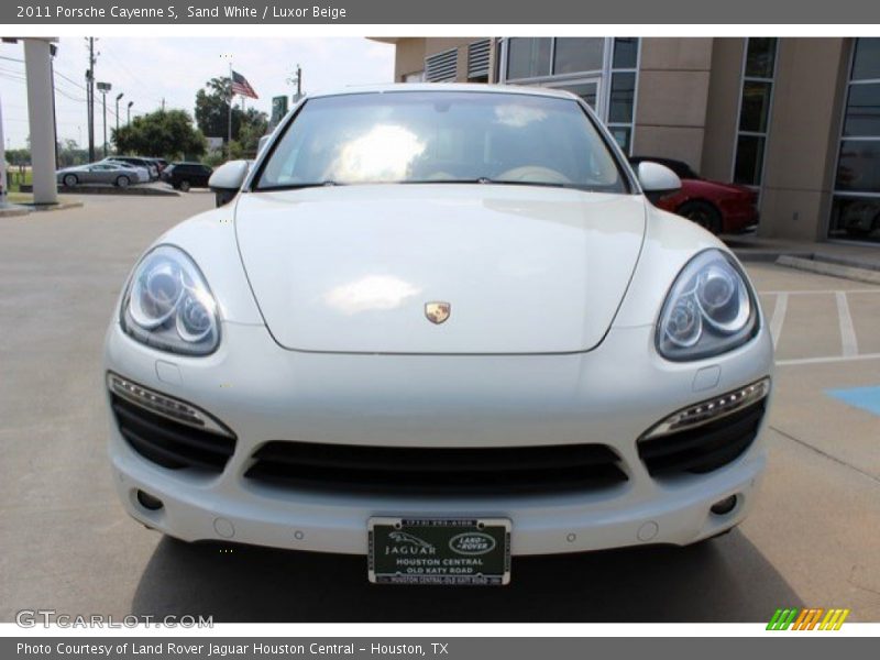 Sand White / Luxor Beige 2011 Porsche Cayenne S