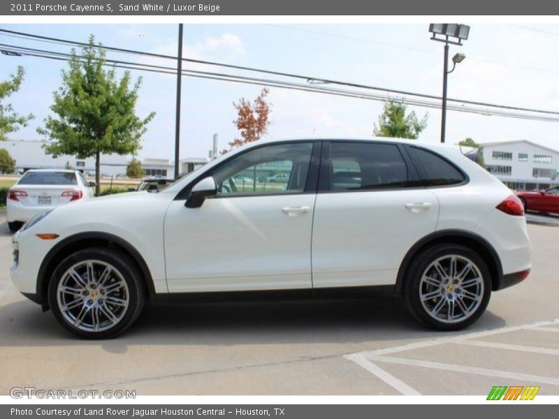 Sand White / Luxor Beige 2011 Porsche Cayenne S