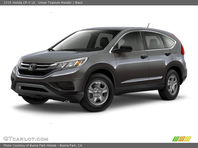 Urban Titanium Metallic / Black 2015 Honda CR-V LX