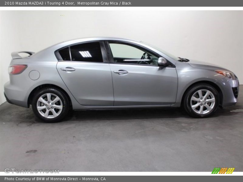 Metropolitan Gray Mica / Black 2010 Mazda MAZDA3 i Touring 4 Door