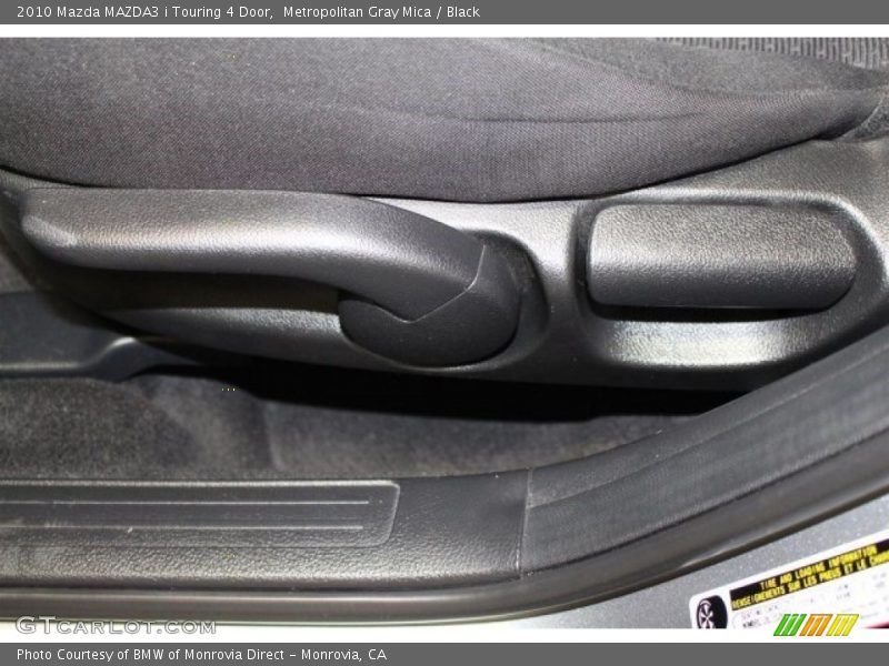 Metropolitan Gray Mica / Black 2010 Mazda MAZDA3 i Touring 4 Door