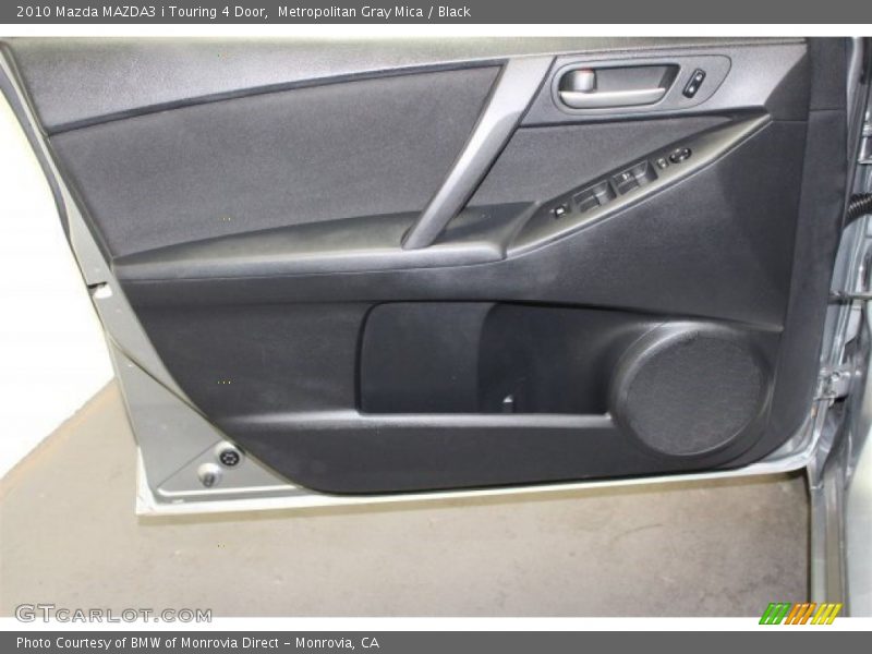 Metropolitan Gray Mica / Black 2010 Mazda MAZDA3 i Touring 4 Door