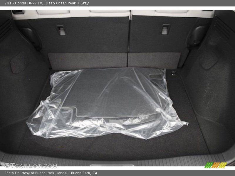 Deep Ocean Pearl / Gray 2016 Honda HR-V EX