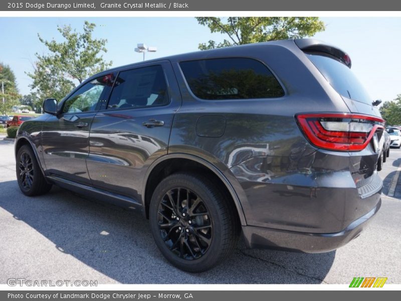 Granite Crystal Metallic / Black 2015 Dodge Durango Limited