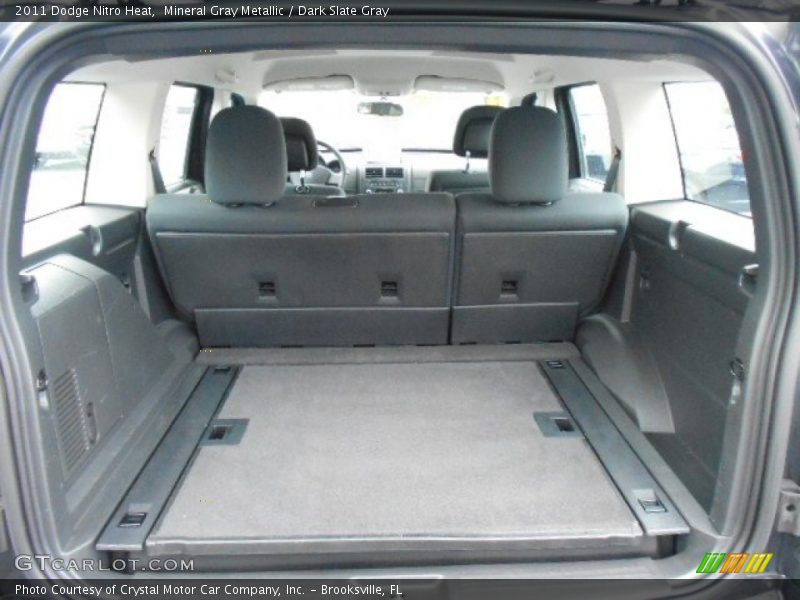 Mineral Gray Metallic / Dark Slate Gray 2011 Dodge Nitro Heat
