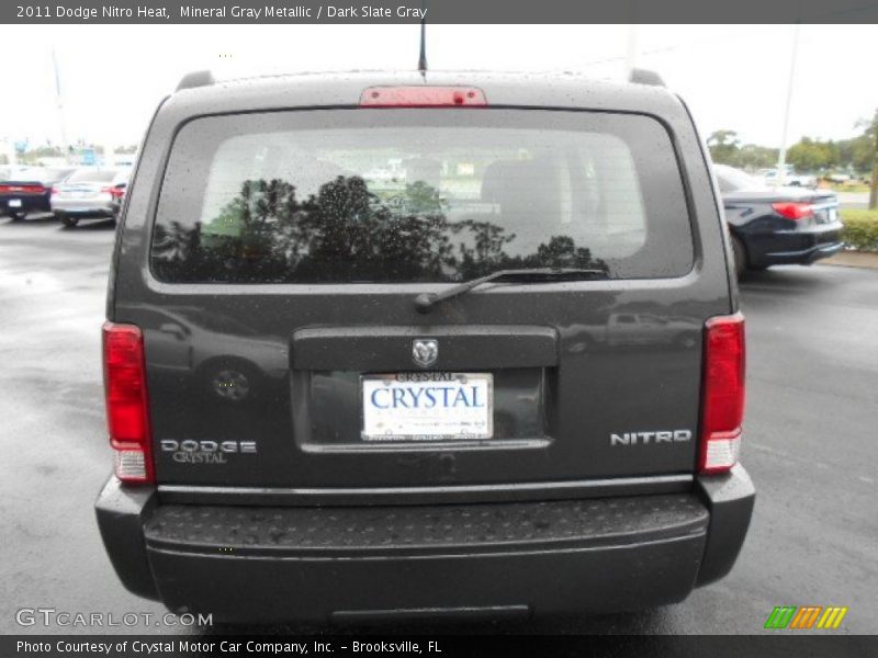 Mineral Gray Metallic / Dark Slate Gray 2011 Dodge Nitro Heat