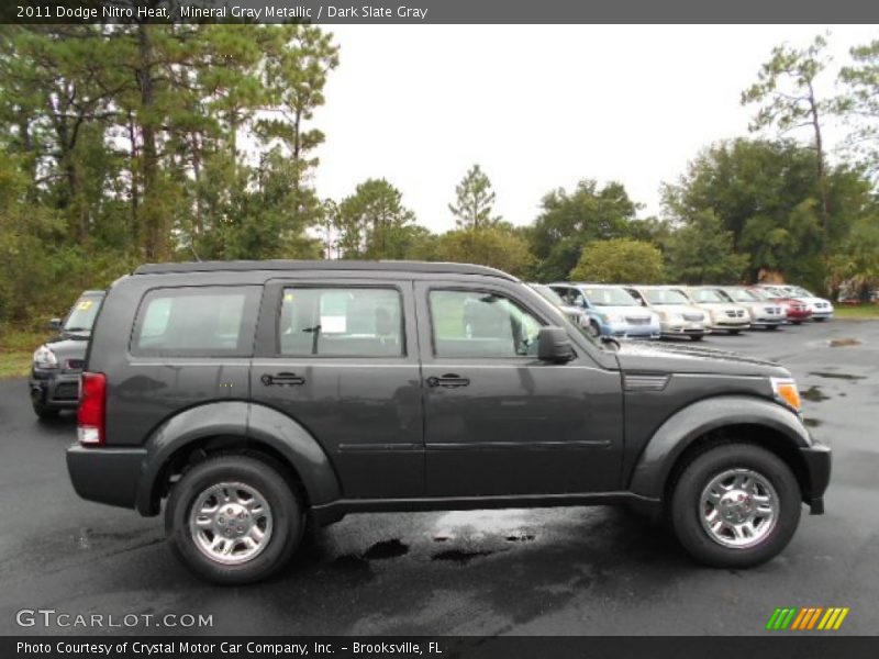 Mineral Gray Metallic / Dark Slate Gray 2011 Dodge Nitro Heat