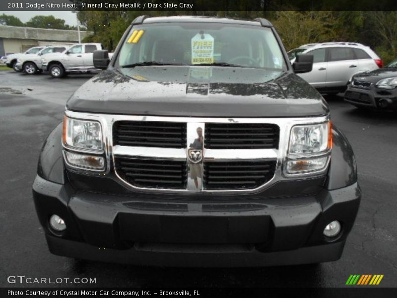 Mineral Gray Metallic / Dark Slate Gray 2011 Dodge Nitro Heat