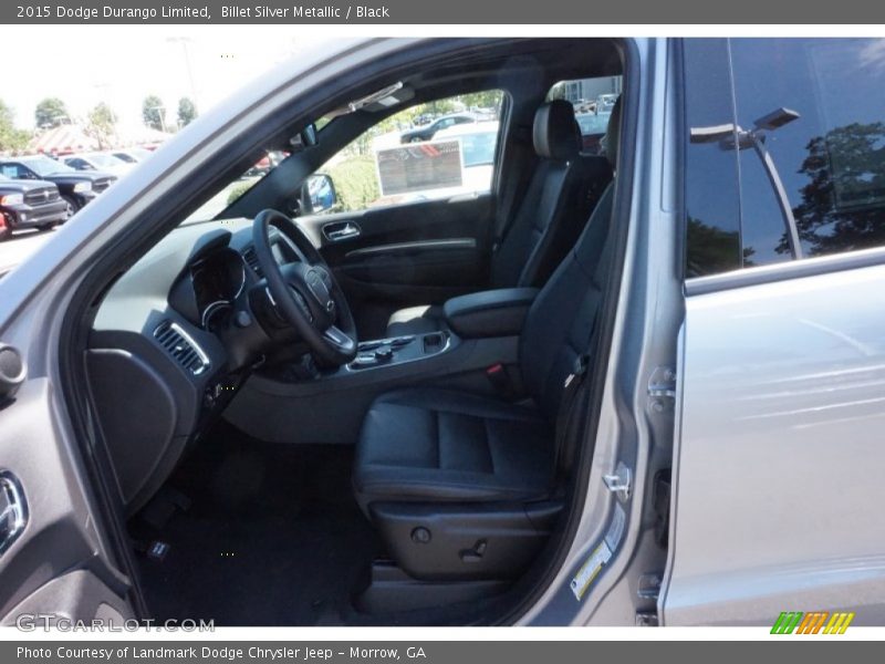 Billet Silver Metallic / Black 2015 Dodge Durango Limited